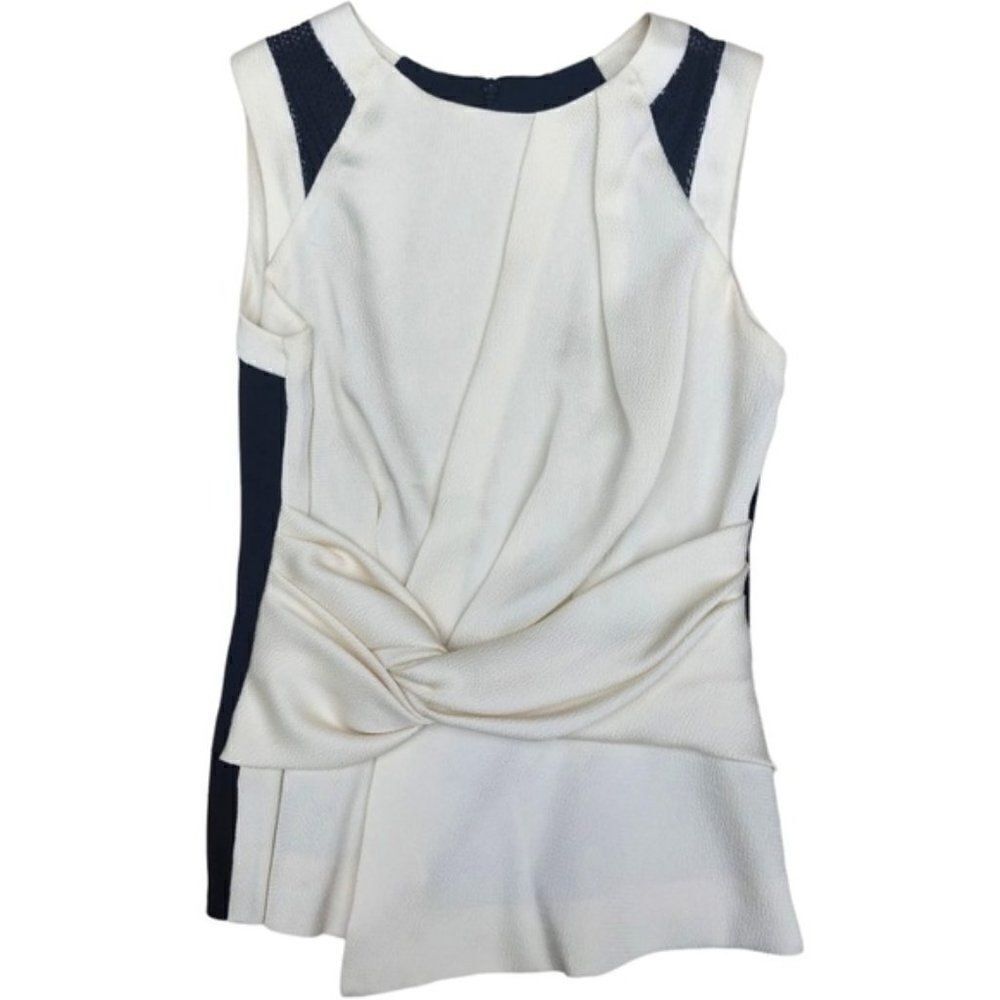 (3/$15) Karen Millen Front Knot Tank Top